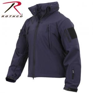 Rothco Concealed Carry Soft Shell Jacket, Midnight Navy Blue, L, 56385-MidnightNavyBlue-L