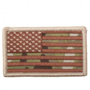 Rothco American Flag Patch - Hook Back, MultiCam, Bulk Packaging, 17771-MultiCam-Normal-BulkPackaging