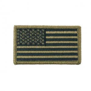 Rothco OCP American Flag Patch With Hook Back, 17791-Normal