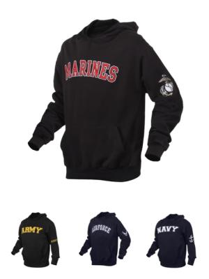 Rothco Military Embroidered Pullover Hoodies, 2XL, 2048-AirForce-2XL