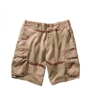 Rothco Vintage Camo Paratrooper Cargo Shorts, Tri-Color Desert Camo, 2XL, 2151-Tri-ColorDesertCamo-2XL
