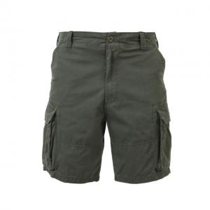 Rothco Vintage Solid Paratrooper Cargo Short, Olive Drab, 4XL, 2163-OliveDrab-4XL