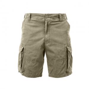 Rothco Vintage Solid Paratrooper Cargo Short, Khaki, Small, 2170-Khaki-S