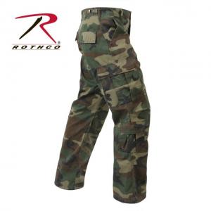 Rothco Vintage Camo Paratrooper Fatigue Pants, Woodland Digital Camo, Small, 2366-WoodlandDigitalCamo-S