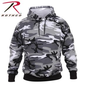Rothco Camo Pullover Hooded Sweatshirt, City Camo, 3XL, 2692-CityCamo-3XL