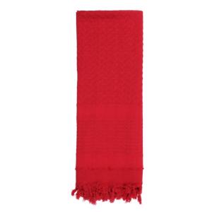 Rothco Solid Color Shemagh Tactical Desert Scarf, Red, 8637-Red