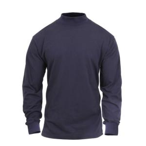 Rothco Mock Turtleneck, Midnight Navy Blue, 2XL, 3401-MidnightNavyBlue-2XL