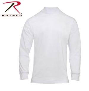 Rothco Mock Turtleneck - Men's, White, 2XL, 3502-White-2XL