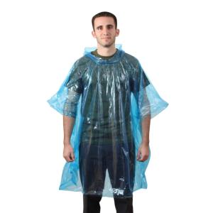 Rothco All Weather Emergency Poncho, Blue, 3681-Blue