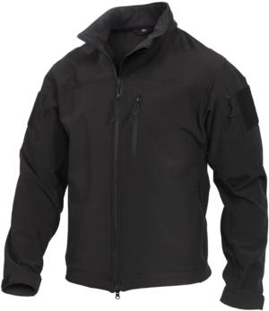 Rothco Stealth Ops Soft Shell Tactical Jacket, Large, 3577-L
