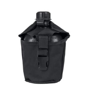Rothco MOLLE Compatible 1 Quart Canteen Cover, Black, 40111-Black