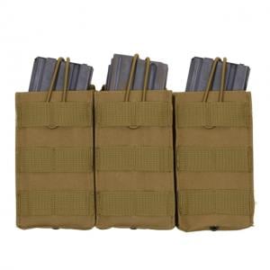 Rothco MOLLE Open Top Triple Mag Pouch, Coyote Brown, 41004-CoyoteBrown