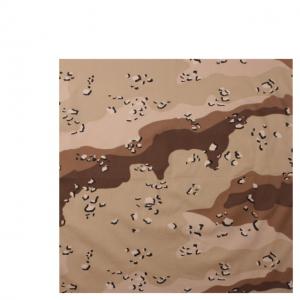 Rothco Classic Camo Bandana, 6-Color Desert Camo, 4139-6-ColorDesertCamo