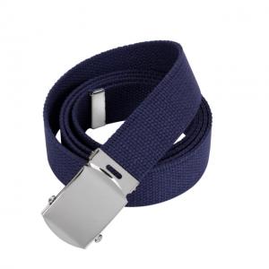 Rothco 54 Inch Military Web Belts, Chrome, Navy Blue, 4170-Chrome-NavyBlue