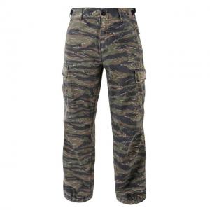 Rothco Vintage Vietnam Fatigue Pant Rip-Stop, Tiger Stripe Camo, 3XL, 4489-TigerStripeCamo-3XL