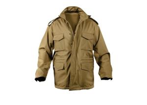Rothco Soft Shell Tactical M-65 Field Jacket, Coyote Brown, M, 5244-CoyoteBrown-M
