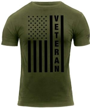 Rothco Veteran Flag T-Shirt, 3XL, 2795-3XL