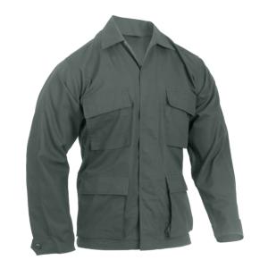 Rothco Rip-Stop B.D.U. Shirt, Olive Drab, 2XL, 5853-OliveDrab-2XL
