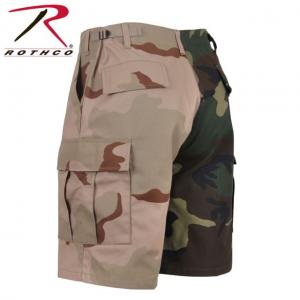 Rothco Two-Tone Camo BDU Short, Extra Small, Red Camo/City Camo, 1825-RedCamoCityCamo-XS