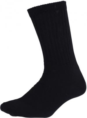 Rothco Athletic Crew Socks, Black, 6229-Black-9-11