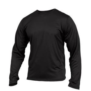 Rothco Gen III Silk Weight Underwear Top, Black, XL, 64020-Black-XL