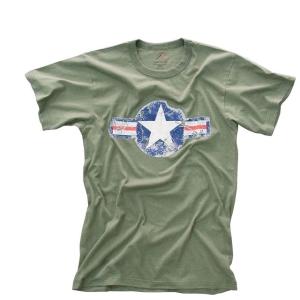 Rothco Vintage Army Air Corps T-Shirt, Olive Drab, XL, 66300-OliveDrab-XL