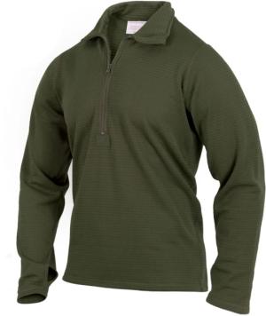 Rothco ECWCS Gen III Level II Mid-Weight Underwear Top - Mens, Olive Drab, Large, 69060-OliveDrab-L