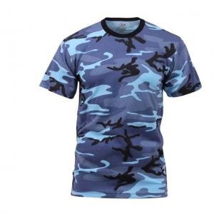 Rothco Colored Camo T-Shirts, Sky Blue Camo, 3XL, 6739-SkyBlueCamo-3XL