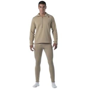Rothco ECWCS Gen III Mid-Weight Underwear Bottoms - Mens, 2XL, Desert Sand, 69025