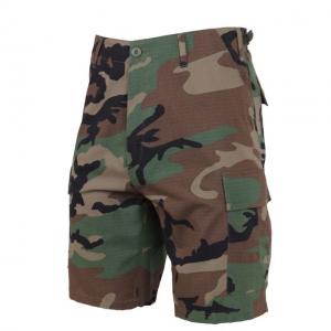 Rothco Rip-Stop BDU Shorts, Woodland Camo, 3XL, 7058-WoodlandCamo-3XL
