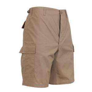 Rothco Rip-Stop BDU Shorts, Khaki, L, 7077-Khaki-L