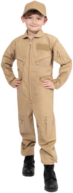 Rothco Kids Air Force Type Flightsuit, Khaki, Small, 7207-Khaki-S