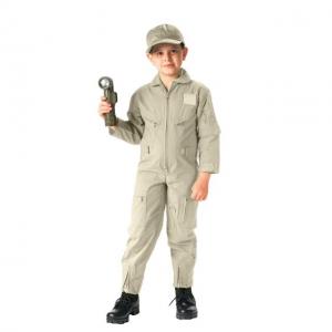 Rothco Kids Air Force Type Flightsuit, Khaki, L, 7207-Khaki-L