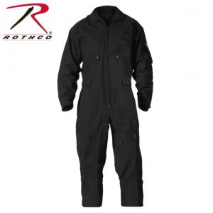 Rothco Flightsuits, Black, 7XL, 75133-Black-7XL