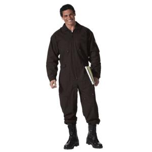 Rothco Flightsuits, Black, 4XL, 7515-Black-4XL