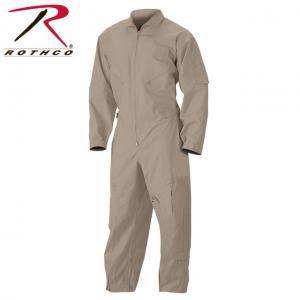 Rothco Flightsuits, Khaki, 4XL, 7518-Khaki-4XL