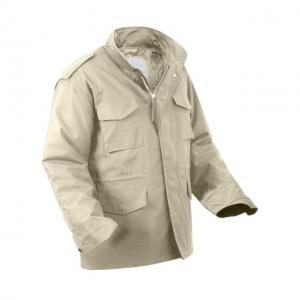 Rothco M-65 Field Jacket, Khaki, 2XL, 8262-Khaki-2XL