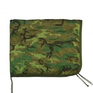 Rothco G.I. Type Camo Poncho Liner, Woodland Camo, 8376-WoodlandCamo