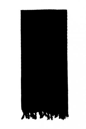 Rothco Solid Color Shemagh Tactical Desert Scarf, Black, 8637-Black