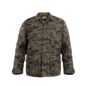 Rothco Digital Camo BDU Shirts, Woodland Digital Camo, 2XL, 8691-WoodlandDigitalCamo-2XL