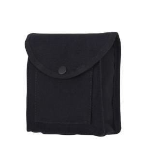 Rothco Canvas Utility Pouches, Black, 9008-Black