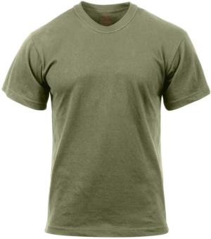 Rothco Moisture Wicking T-Shirts, Olive Drab, L, 9505-OliveDrab-L