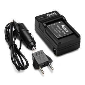 Focus Replacement Rechargeable Lithium-Ion Battery and Charger for Sony NP-BN1