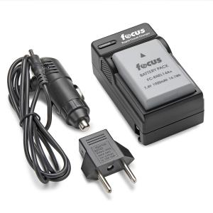 Focus Replacement Rechargeable Lithium-Ion Battery and Charger for Nikon EN-EL14