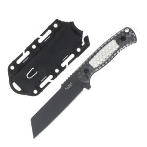 KA-BAR LES GEORGE COOL NAME4.62" SHEEPSFOOT & SHEATH 7701