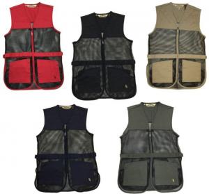 Bob Allen 245M Dual Pad Shooting Vest, Black, Extra Large, 21482