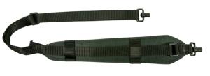 The Outdoor Connection w/Talon Swivel Padded Super Sling, Black, AD-90401