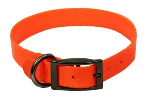 Mud River Fireflex Dog Collar, Blaze Orange, 22in-26in, 18823