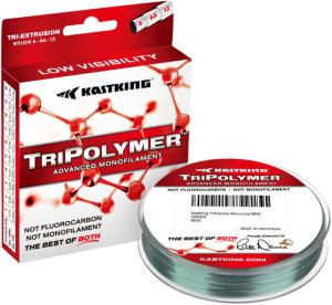 Kast King World's Premium Monofilament Fishing Line, Max Green, 12 lb/150 yd, KKLIMONTPM150YMGN12