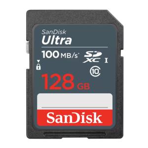 SanDisk Ultra 128GB SDXC UHS-I Memory Card in Black